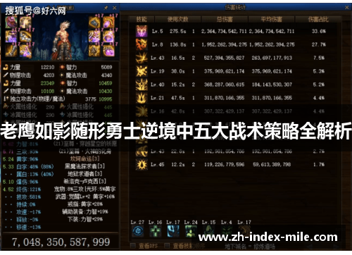 老鹰如影随形勇士逆境中五大战术策略全解析 老鹰如影随形勇士逆境中五大战术策略全解析