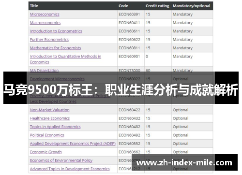 马竞9500万标王：职业生涯分析与成就解析
